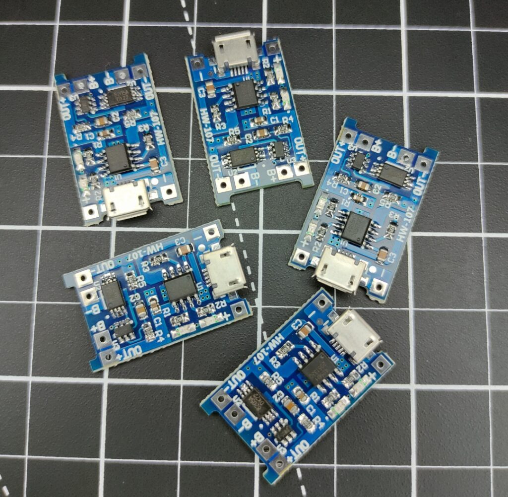 Зарядний пристрій для Li-Po TP4056 micro USB 1A Lipo Battery (ТП4056 МІКРО ЮСБ)