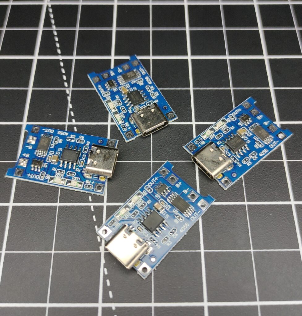 Контролер заряду розряду, плата захисту 1S Li-ion (tp4056)