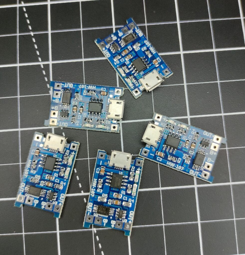 Модуль TP4056 micro USB контролер заряду 5V 1A (модуль заряда 18650)