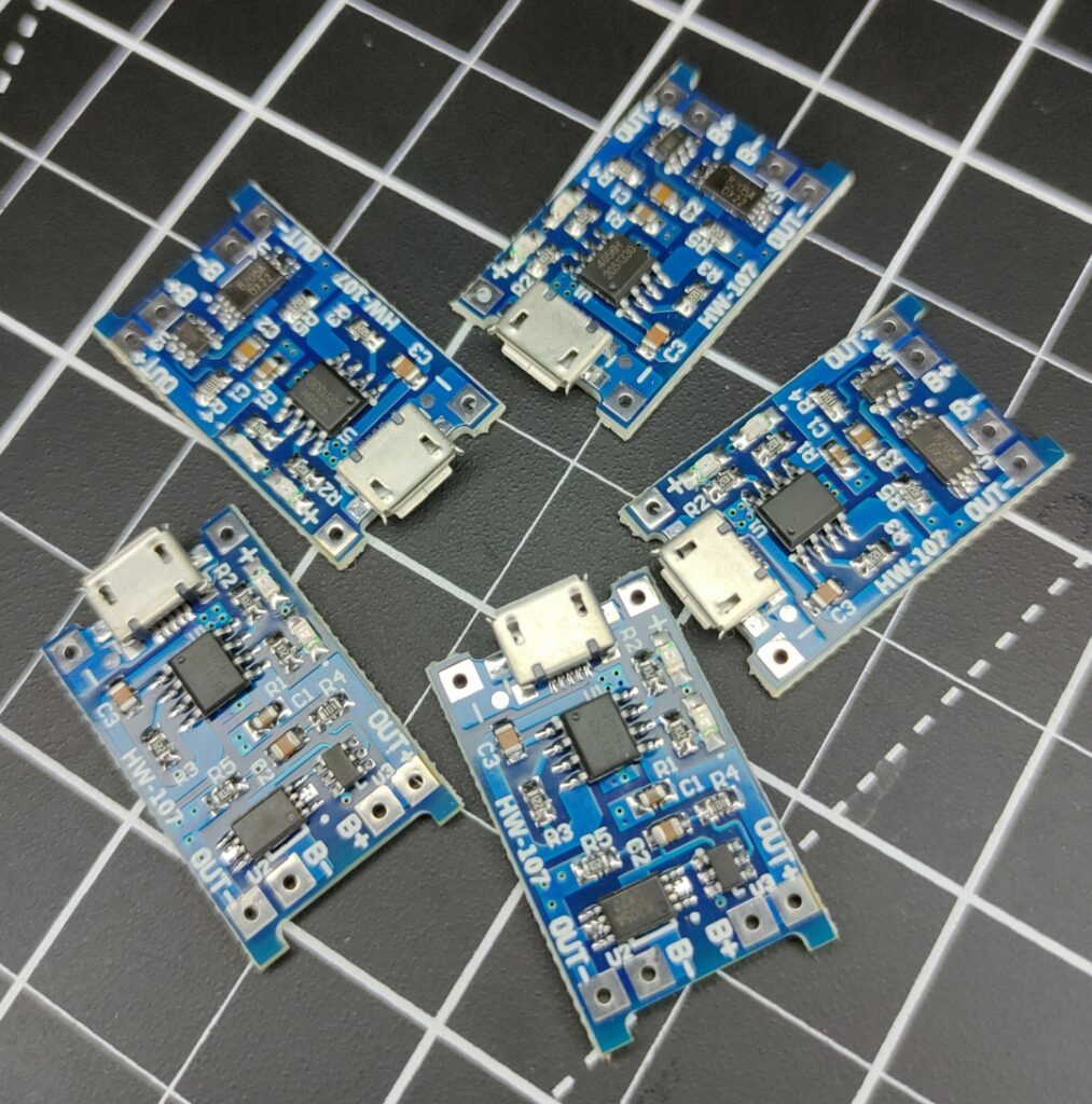 Плата зарядки TP4056 micro USB 1A для Li-ion (ТП4056 МІКРО ЮСБ)