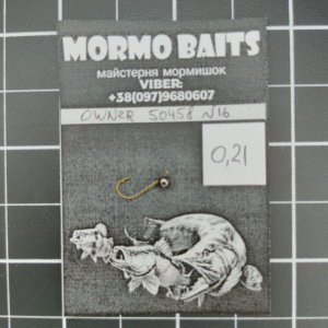 Літня мормишка (ЛІТНІ МОРМИШКИ) Owner Tenkara D 50458 вольфрамова мормишка