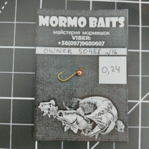 Літня мормишка (ЛІТНІ МОРМИШКИ) Owner Tenkara D 50458, Вольфрамові мормишки