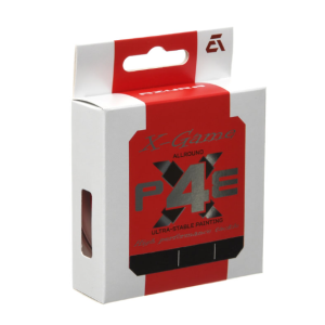 Шнур Azura X-Game PE X4 150м Fiery Red #0.3 0.094мм